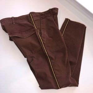 Nili Lotan Jenna Pant With Stripe (Size 2)